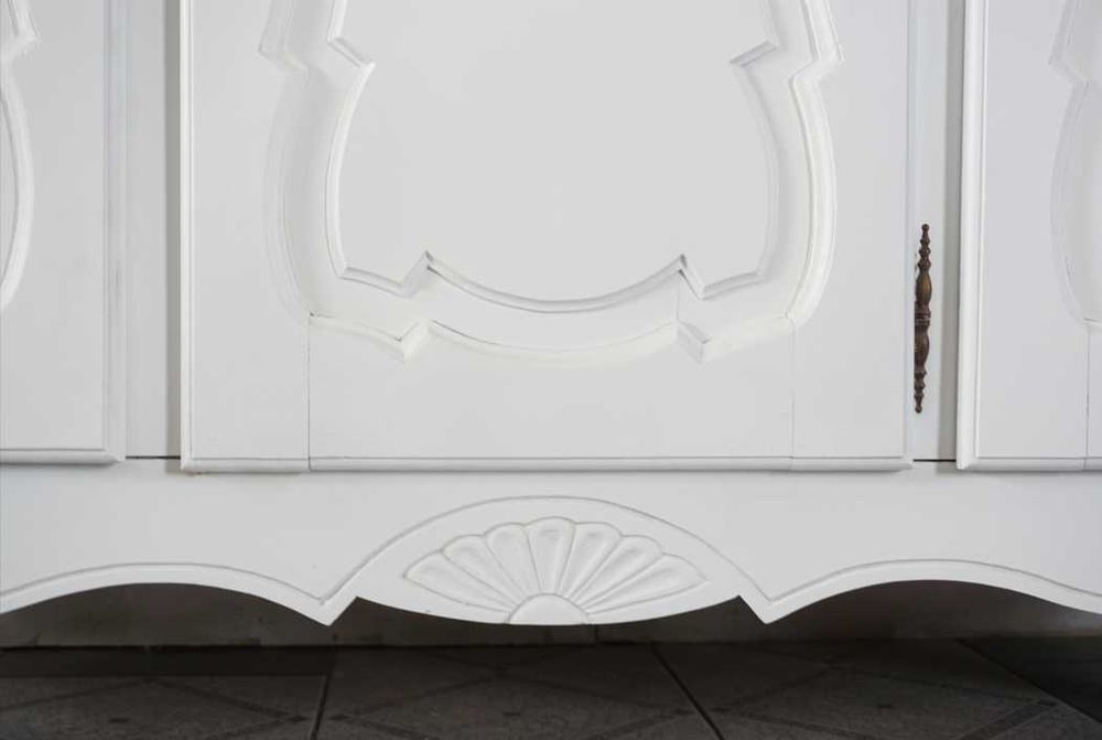 biała szafa ludwikowska ludwik antyki stara drewniana shabby chic