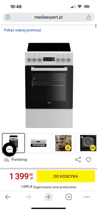 Kuchenka wolnostojaca