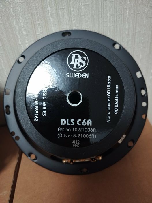 Автомобильная 2х комнатная акустика DLS C6A