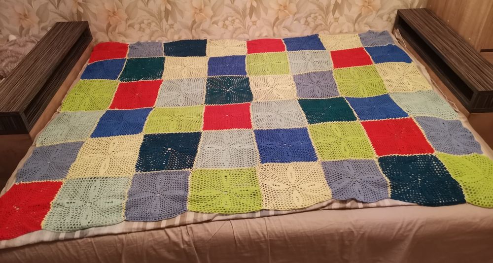 Покривала гачком. Ручна робота.