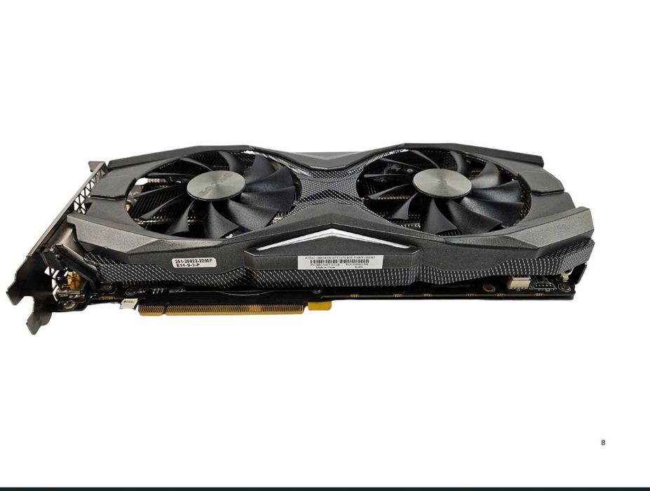 Відеокарта Zotac GTX 1070 8Gb AMP Edition.(GDDR5, 256 біт, PCI-E 3.0 x16) Б/В Магазин CompiC