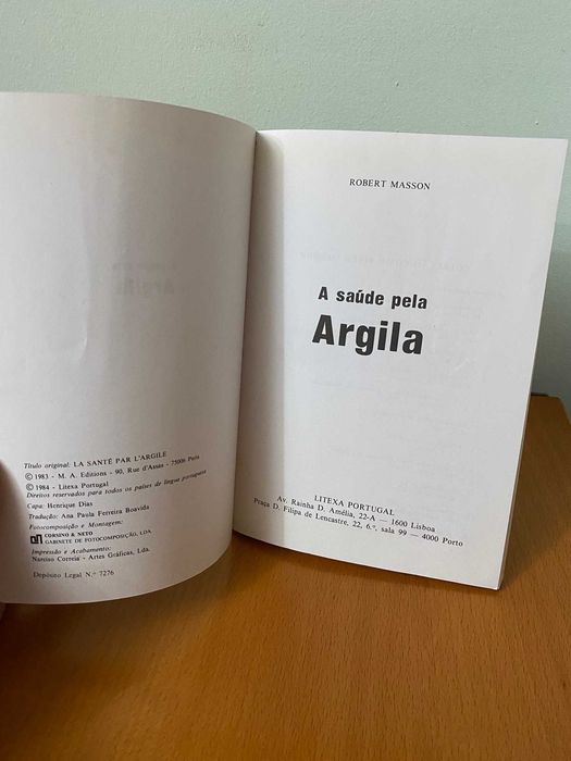 A Saúde pela Argila - Robert Masson
