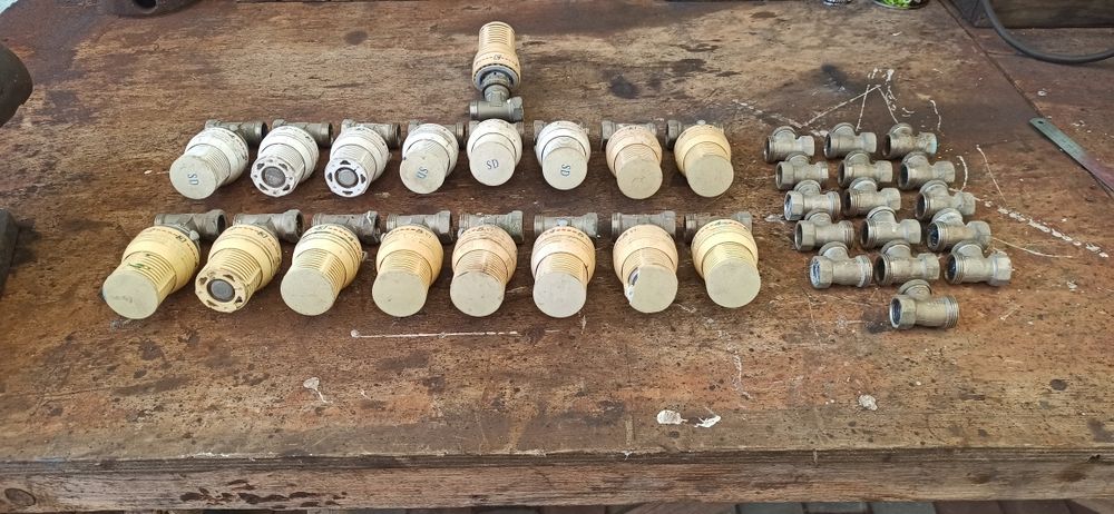 Термоголовка,краны, комплект