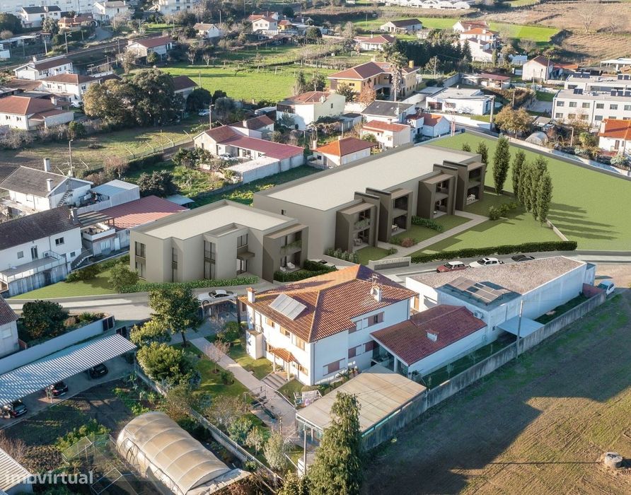 Apartamento T3, NOVO, c/ garagem fechada p/ 2 carros