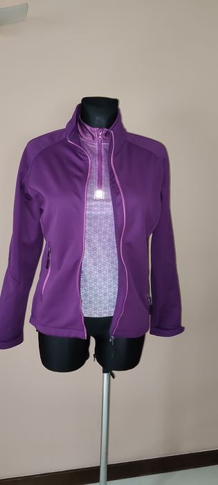 Bluza Softshell Sharp S + koszulka rowerowa  Crivit