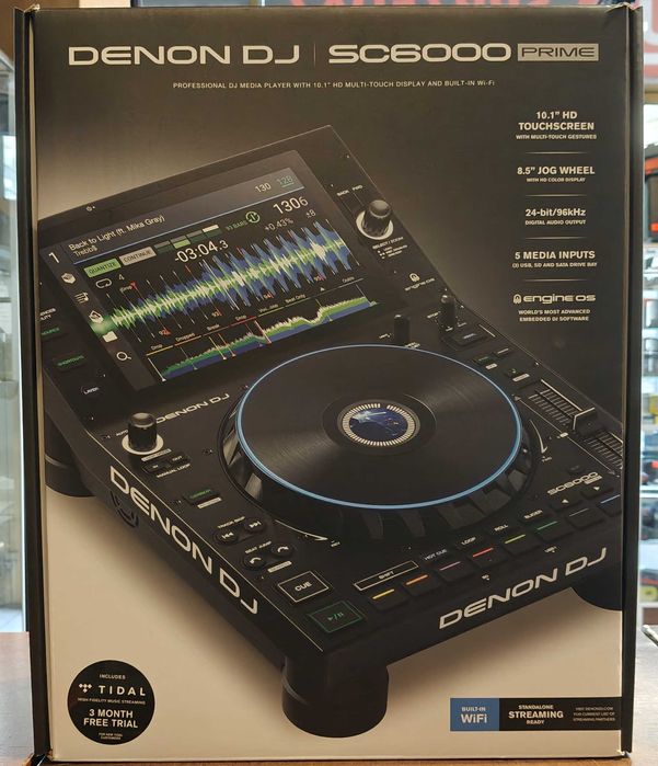 profesjonalny odtwarzacz Denon DJ SC6000 Prime/ Idealny stan/ Warto!