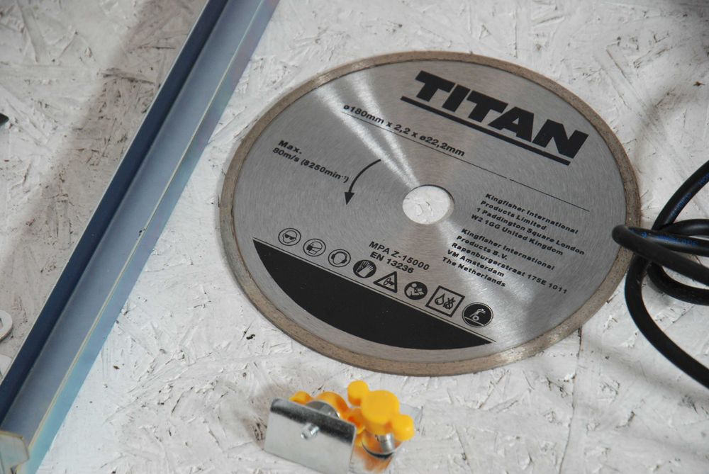 Przecinarka stolikowa do glazury ,płytek Titan 450 W