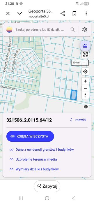 Działka budowlana Szczecinek/Marcelin