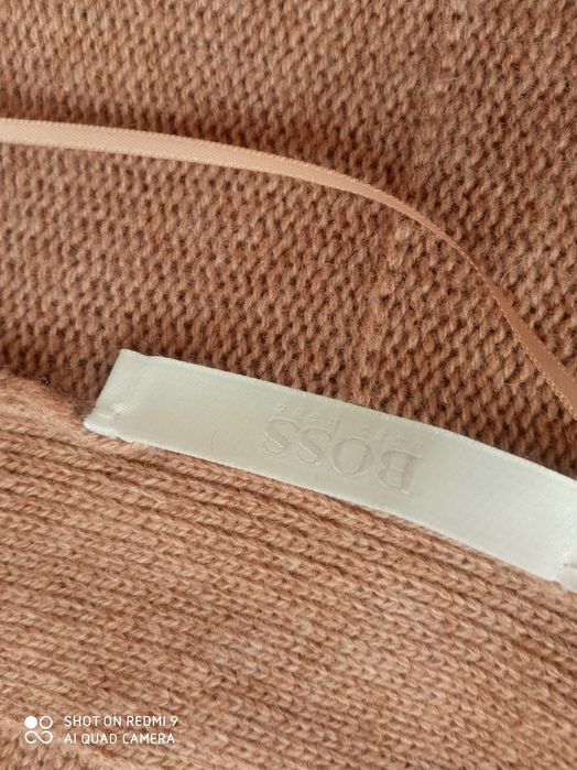 BOSS HUGO BOSS wełna i kaszmir kardigan