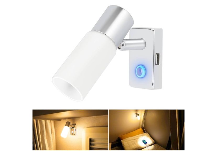 SUPAREE 12V LED Light USB do kamperów, kamperów, łodzi