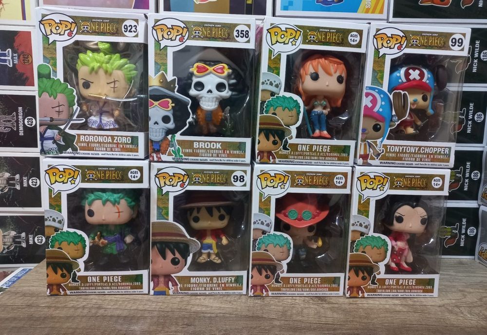 One piece figuras novas em caixa