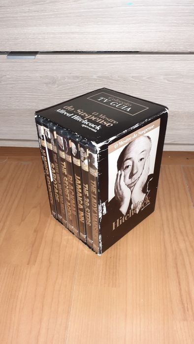 Coleção dvds filmes Alfred Hitchcock Semi-novo