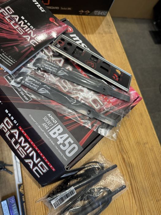 MSI B450I Gaming Plus AC Wi-Fi | Mini-ITX | AM4 | Ryzen 1000-5000 | Повний комплект