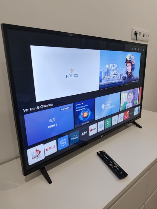 Smart TV LG 43" 4K UHD (43UP75006LF) – Como Nova