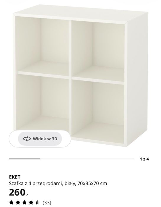 Regal ikea eket