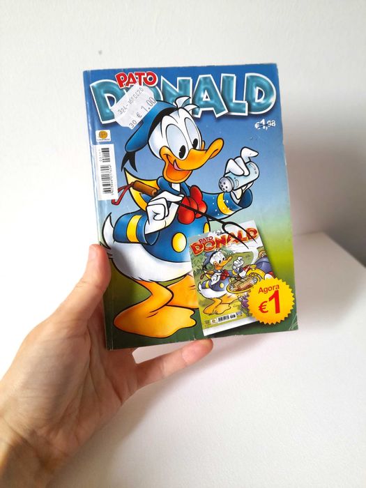 Livro Revista BD Disney Pato Donald Número 131 Coleção Antiga Vintage