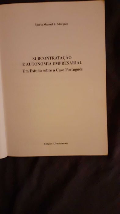 Subcontratação E Autonomia Empr.-Ónus Da Prova No Processo Fiscal