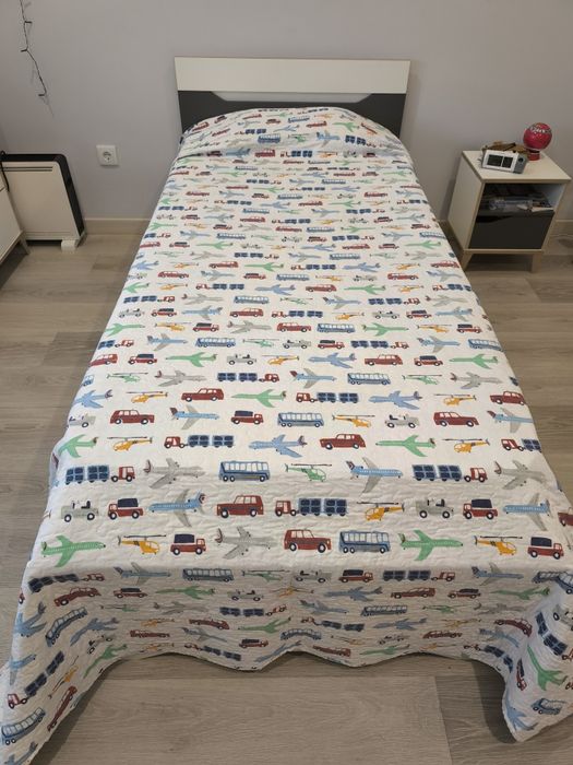 Cama solteiro 90x200