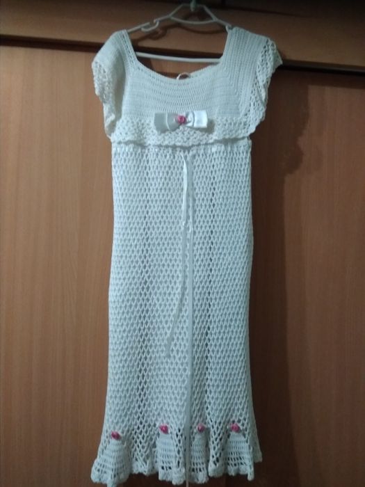 Плаття гачковане з болеро на дівчинку