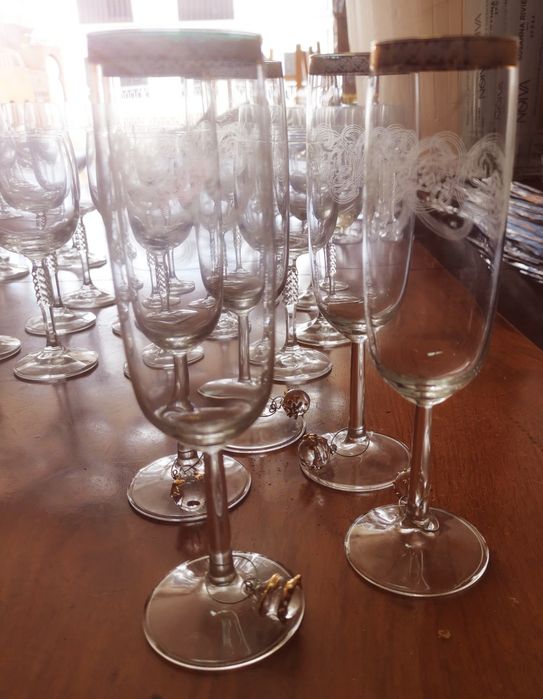 Fluts de champagne cristal