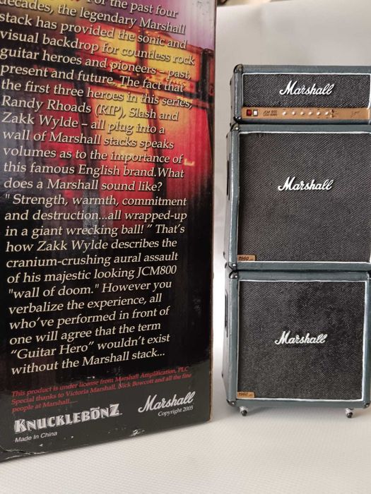 Marshall Guitar Hero Collectors Marshall Stack.EXCELENTE!