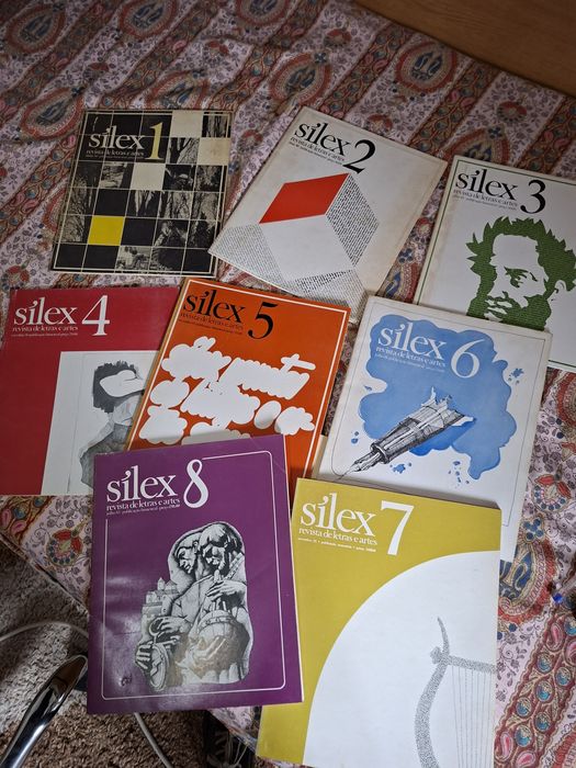 Oito números da antiga revista literária Silex