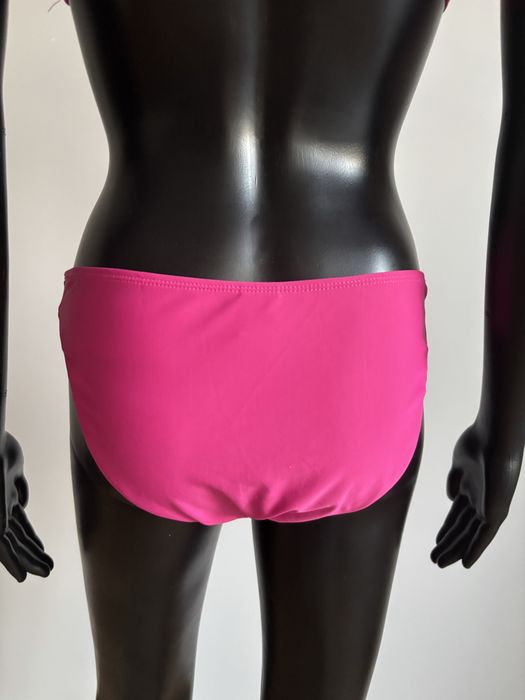 fuksjowy różowy kostium kąpielowy stanik figi 38 M dwuczęściowy