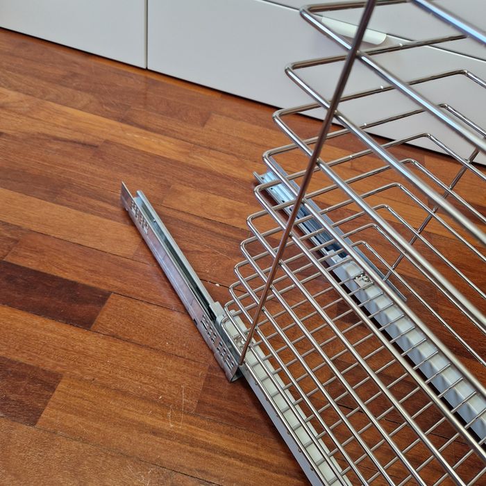 Tulha / Cesto de Roupa Extraível para Módulo de 30cm (NOVO com Soft-Close)