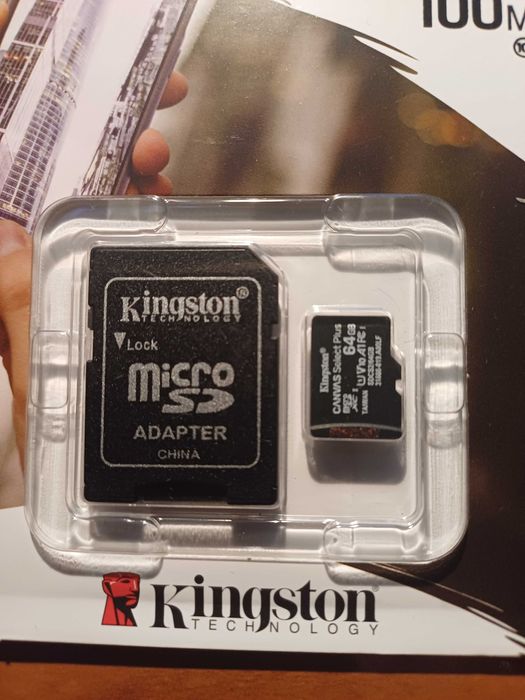 Cartão Micro SD 64gb original Kingston