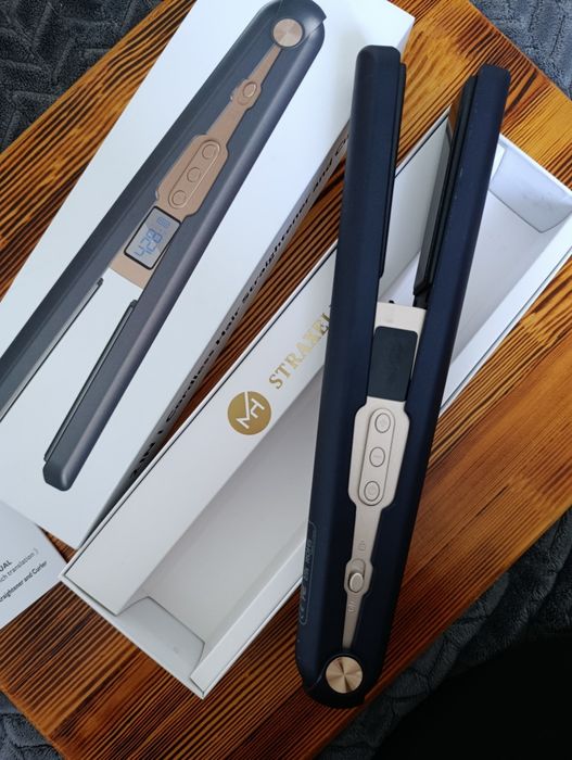 Бездротовий випрямляч та плойка 2в1 Straxelle | Новий з Amazon