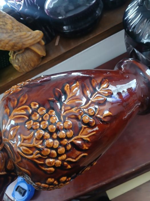 PRL duży ceramiczny wazon