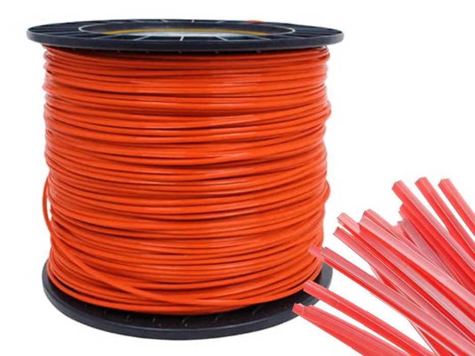 Żyłka tnąca 3mm do głowicy kosy spalinowej pięciokątna gwiazdka