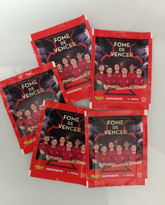 SAQUETAS de Cromos Futebol (Seladas)