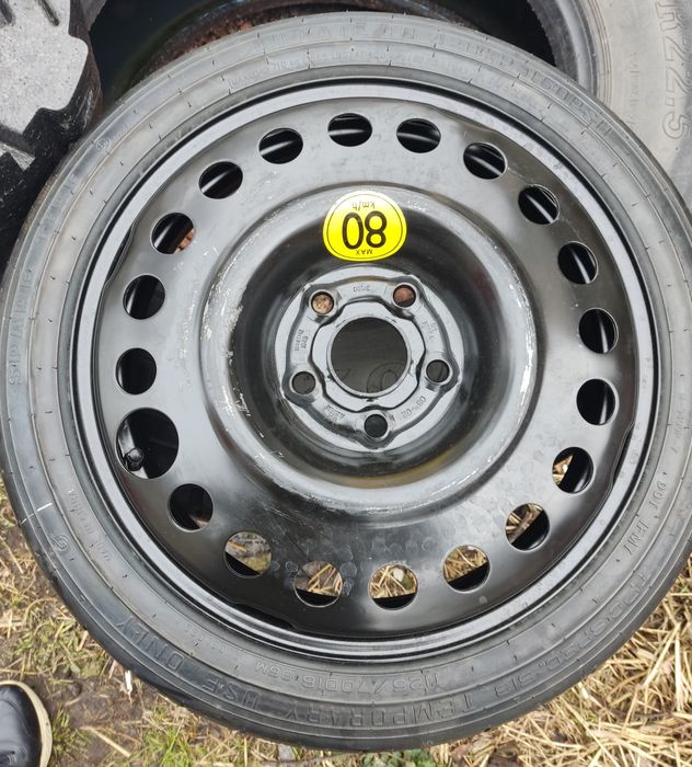 Докатка колесо запасне chevrolet aveo, trax, cruze + домкрат