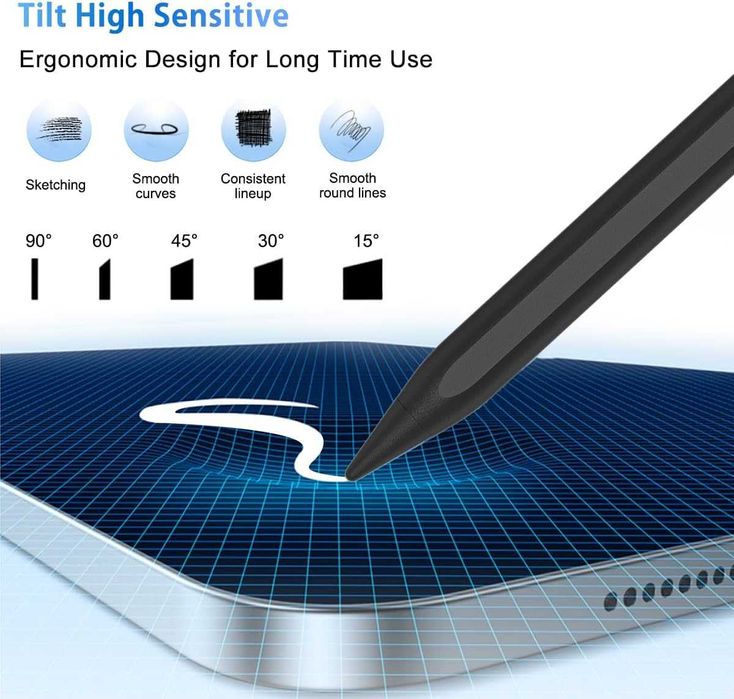 CAMPEXON magnetyczny rysik iPad 2018/2022 Air 4/5 Mini 6 Pro 11/12.9