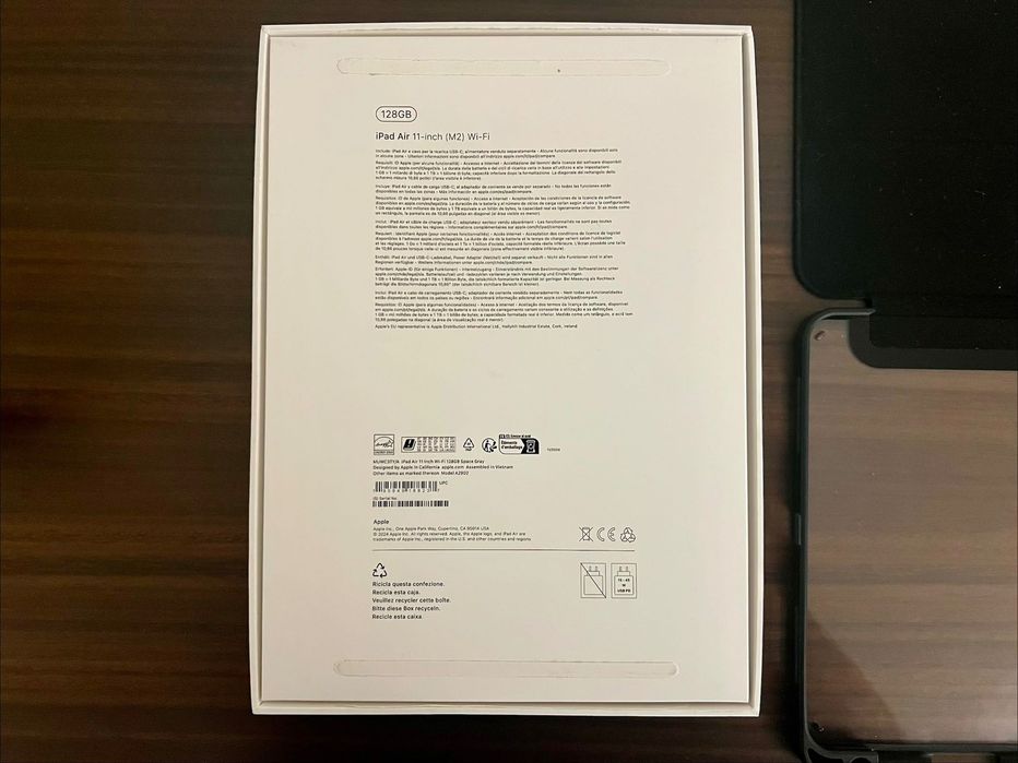 iPad Air M2 – 11-inch – 128GB – Wi-Fi