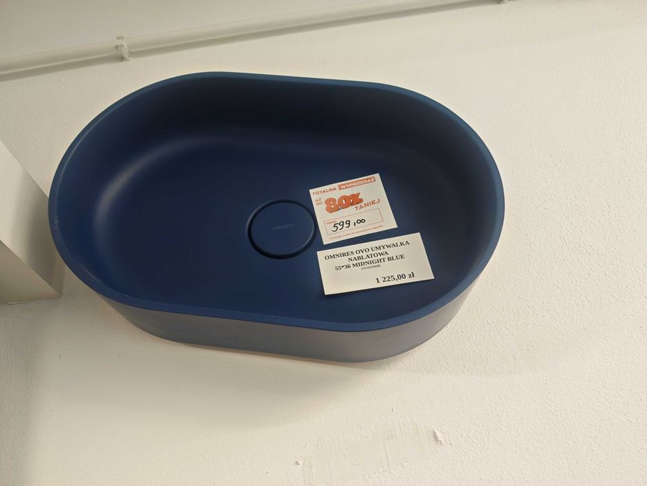 umywalka Omnires granatowa
