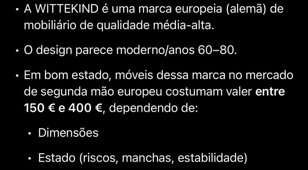 Wittekind, usado em muito bom estado