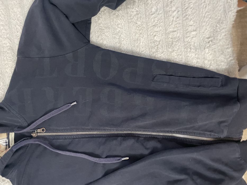 Burberry Hooded Zip Jacket