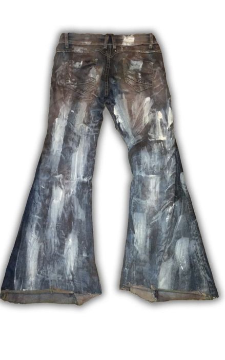 Flared jeans custom