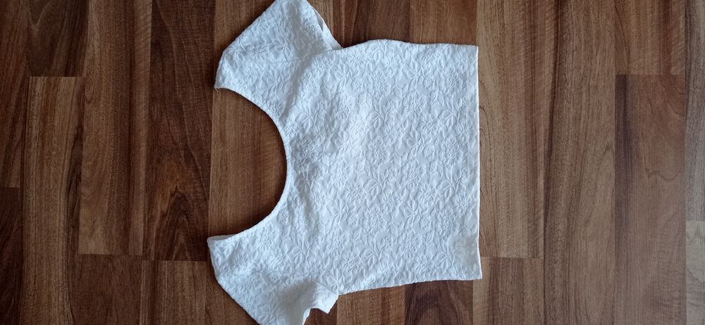 Top bluzeczka biała, rozm S, H&M