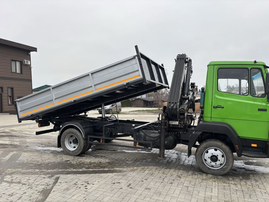 Кран маніпулятор самоскид під ключ монтаж встановлення сертифікація