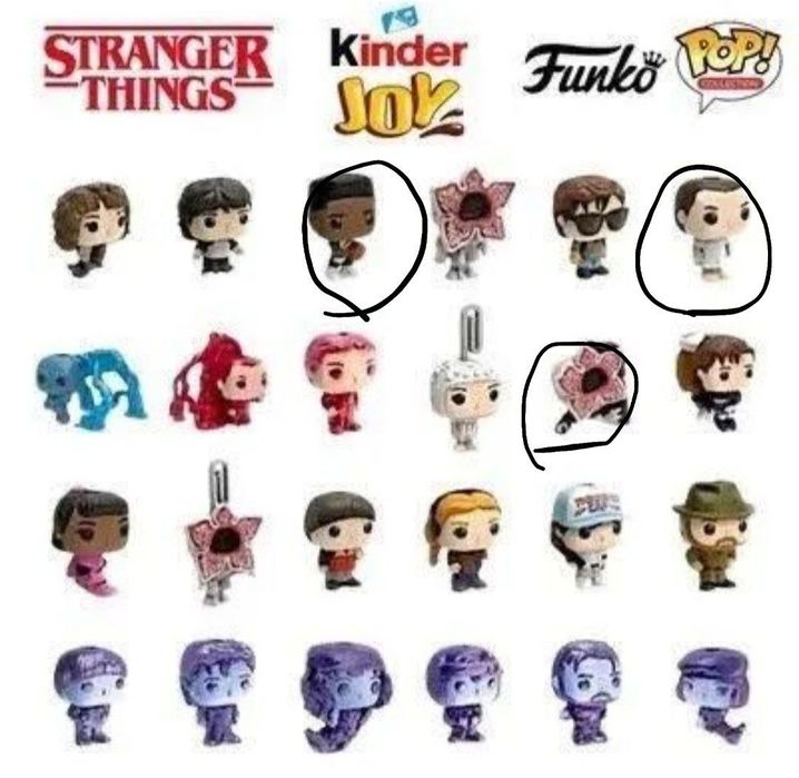 Обмін фігурки stranger things kinder