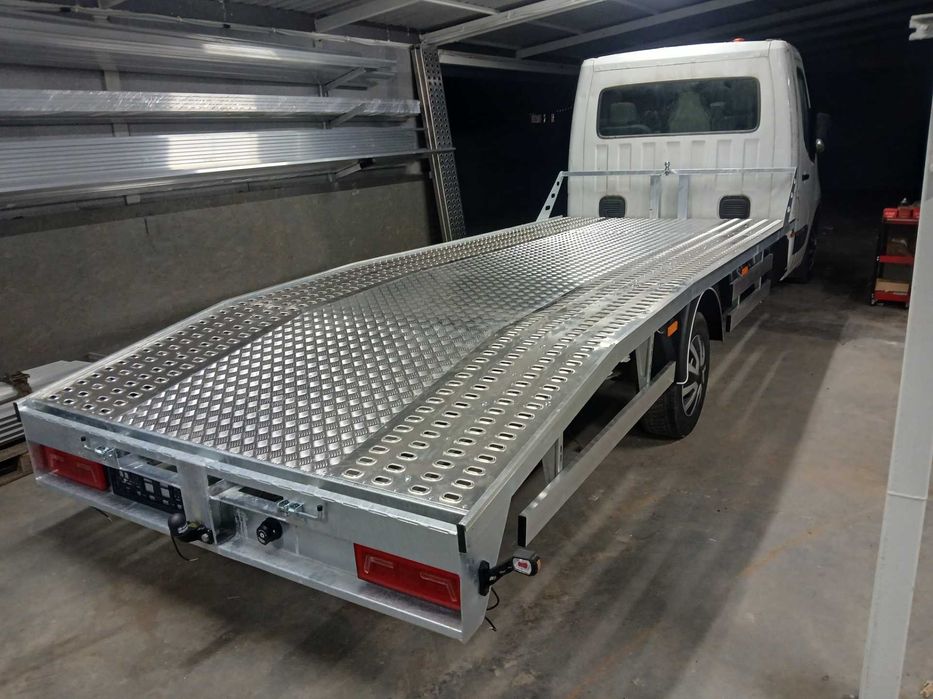 Ducato Boxer Jumper Nowy Najazd Zabudowa Autolaweta OCYNK Aluminium