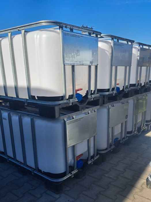 Zbiornik 600l po sokach jak nowy mauzer na wodę po spożywce ibc