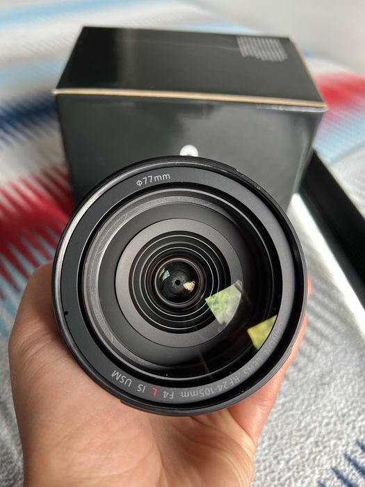 Canon RF 24-105mm f/4 L IS USM – Como Nova | Com Fatura