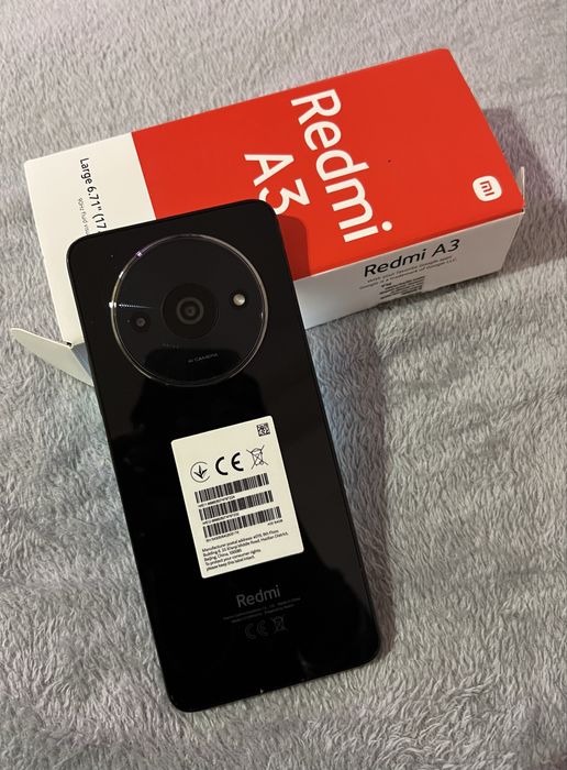 Xiaomi Redmi A3 64GB Black – Like New + SIM Card64332091727875122