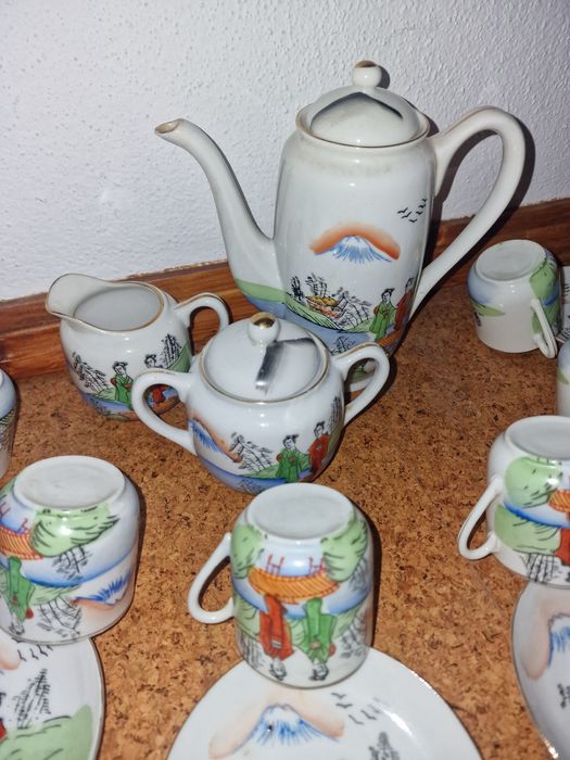 Conjunto Porcelana Oriental