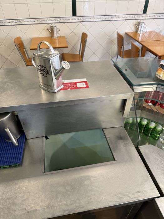 Balcao expositor pastelaria c/ frio