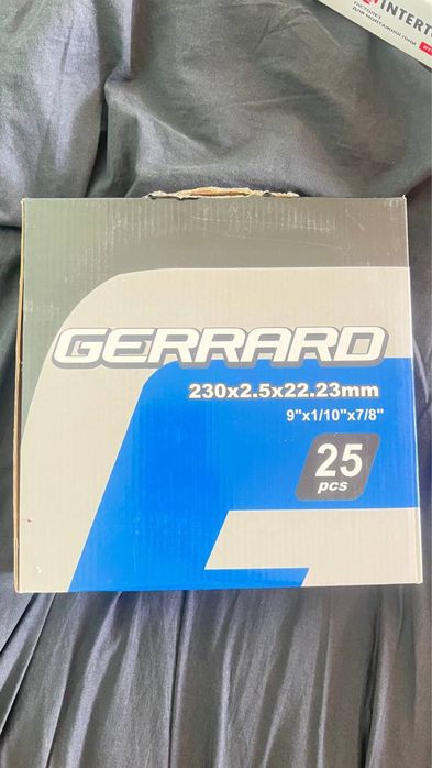 Відрізрий диск по металу Gerrard 25шт уп